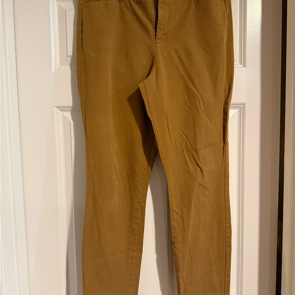 Old Navy Women's Camel Pixie High Rise Pants